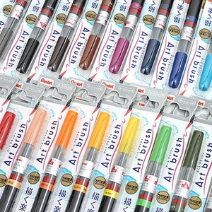 Pentel Art Brush Color Brush Pen XGFL - 18 kleurenbundelset