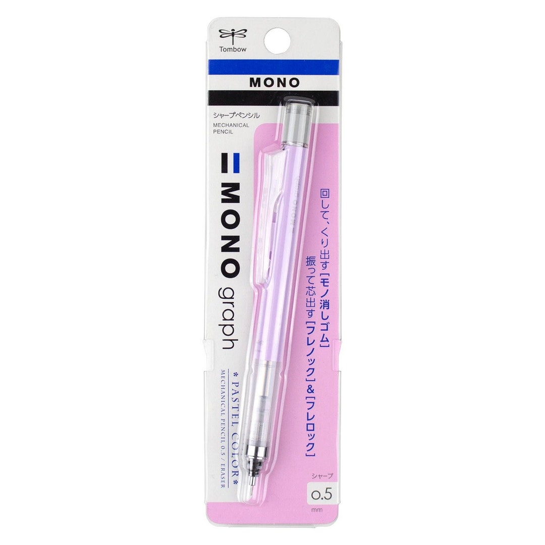 Tombow Mono Graph Mechanical Pencil Pastel Lavender Color