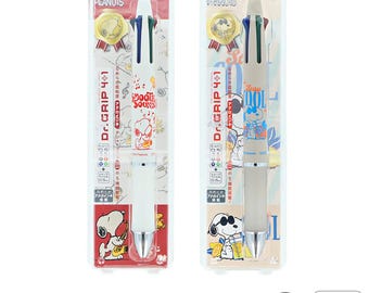 Snoopy Pilot Dr. Grip Multi Pen 4-Color & Pencil, Limited Edition
