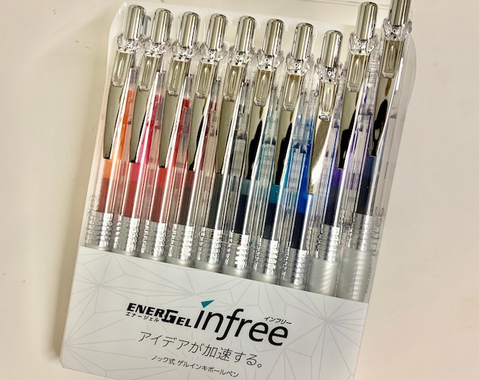 24 Colors New Pentel Fude Touch Brush Sign Pen 24 Colors BOX SET _12 ...