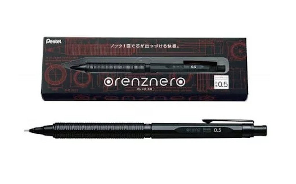 Pentel Orenz Nero Mechanical Pencil 0.5 Mm - Limited Edition