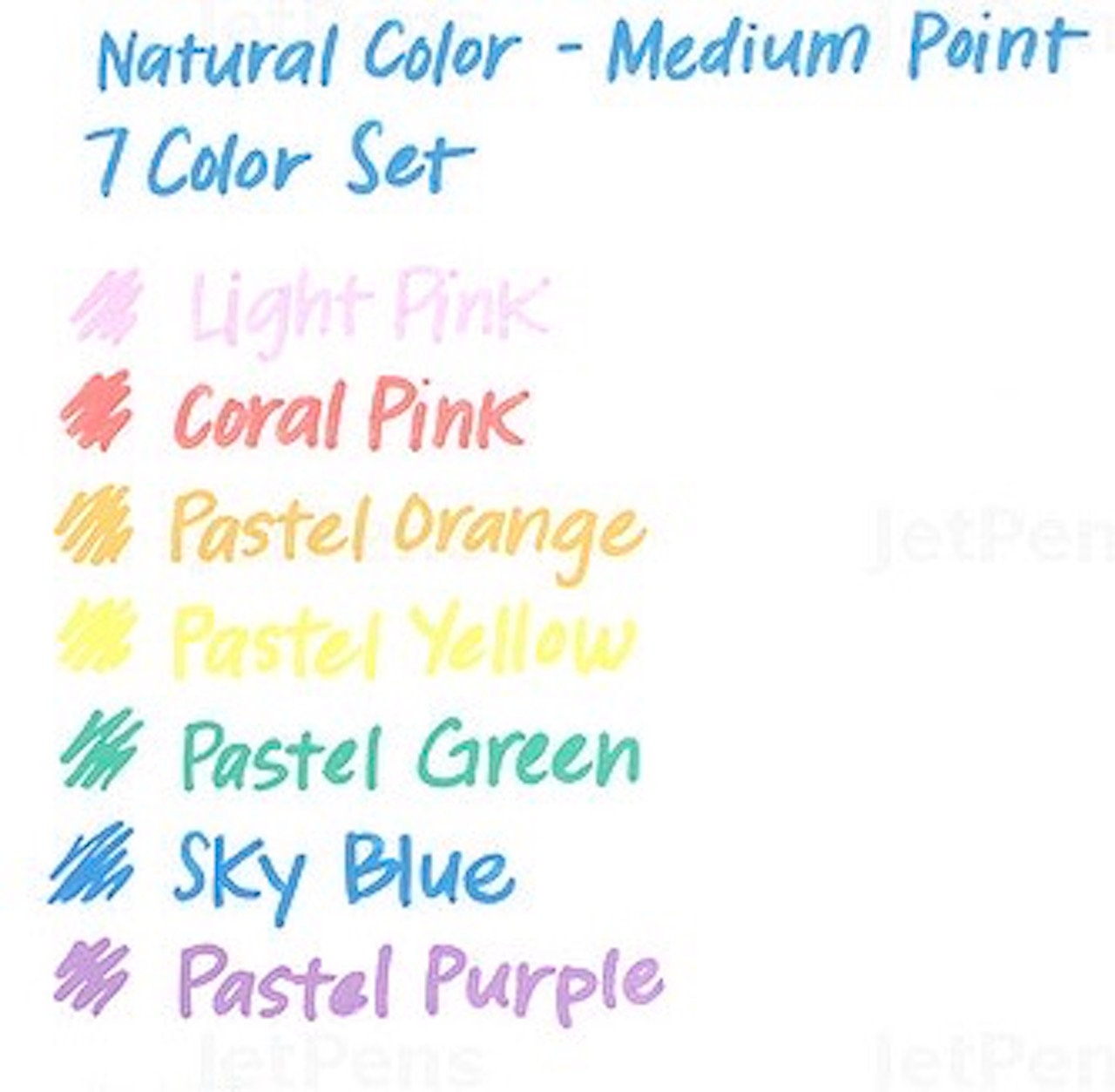 Uni Posca PC-5M Paint Marker Pastel Natural Color Medium Point 7
