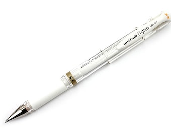 Uniball Signo Broad White Gel Pen 1.0mm UM-153