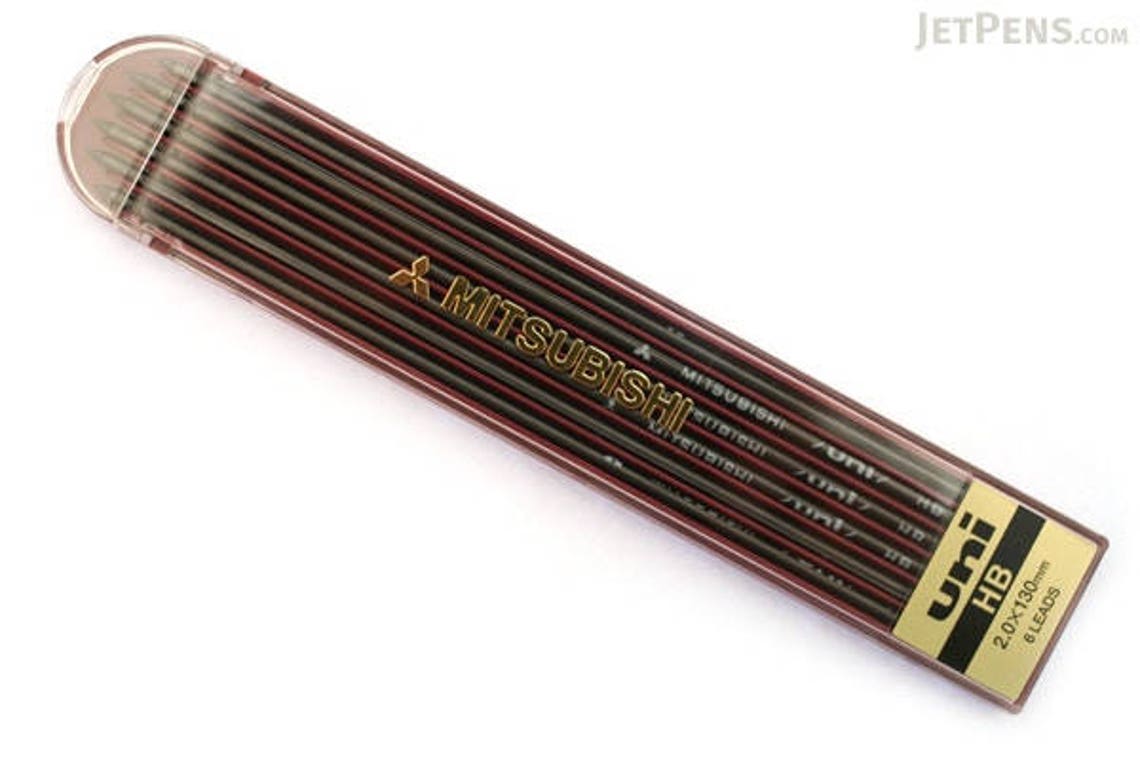 Uni Mitsubishi Lead Holder Lead2.0mm Refill Leadss Assorted Etsy