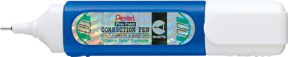 Pentel Correction Pen (12ml) ZL31-w (Box-12pcs) | Malaysia Pentel Correction Pen (12ml) ZL31-w (Box-12pcs) | Malaysia