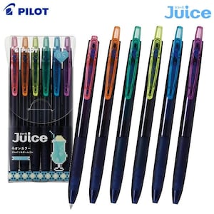 Pilot Juice Gel Pen 2025 Limited edition- 0.5 mm - 6 Color Set -Neon  COLOR