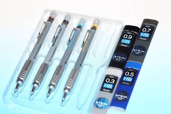 Pentel Drafting Mechanical Pencil Graphgear 1000 Series 0.3 ,0.5 , 0.7 or  0.9mm