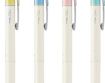 4 pen NEW Pentel EnerGel CLENA 0.4mm Limited Edition Black ink Made in Japan