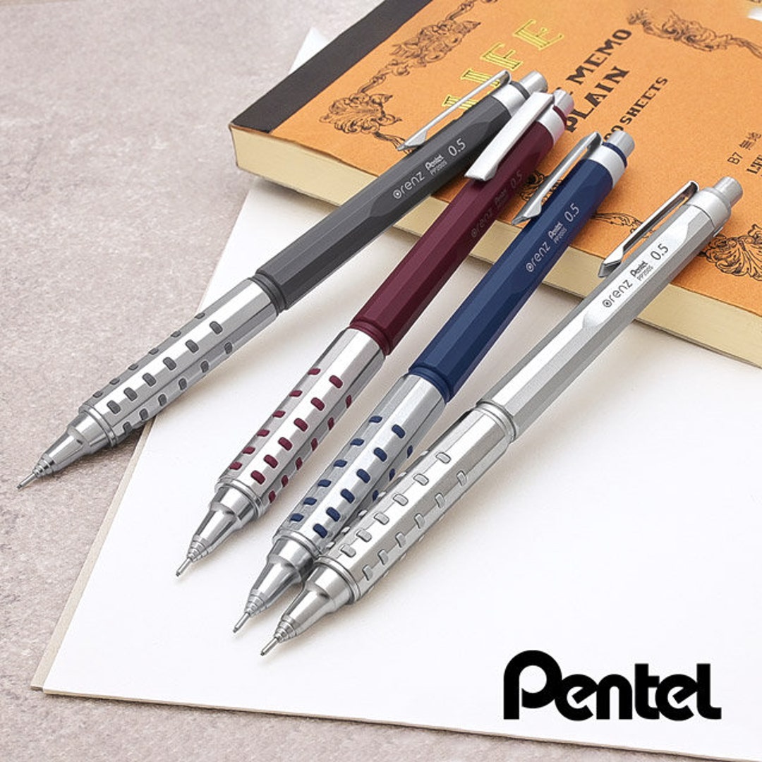 4 X Pentel Orenz AT Mechanical Pencil - 0.5 Mm 4 Color Barrel Set