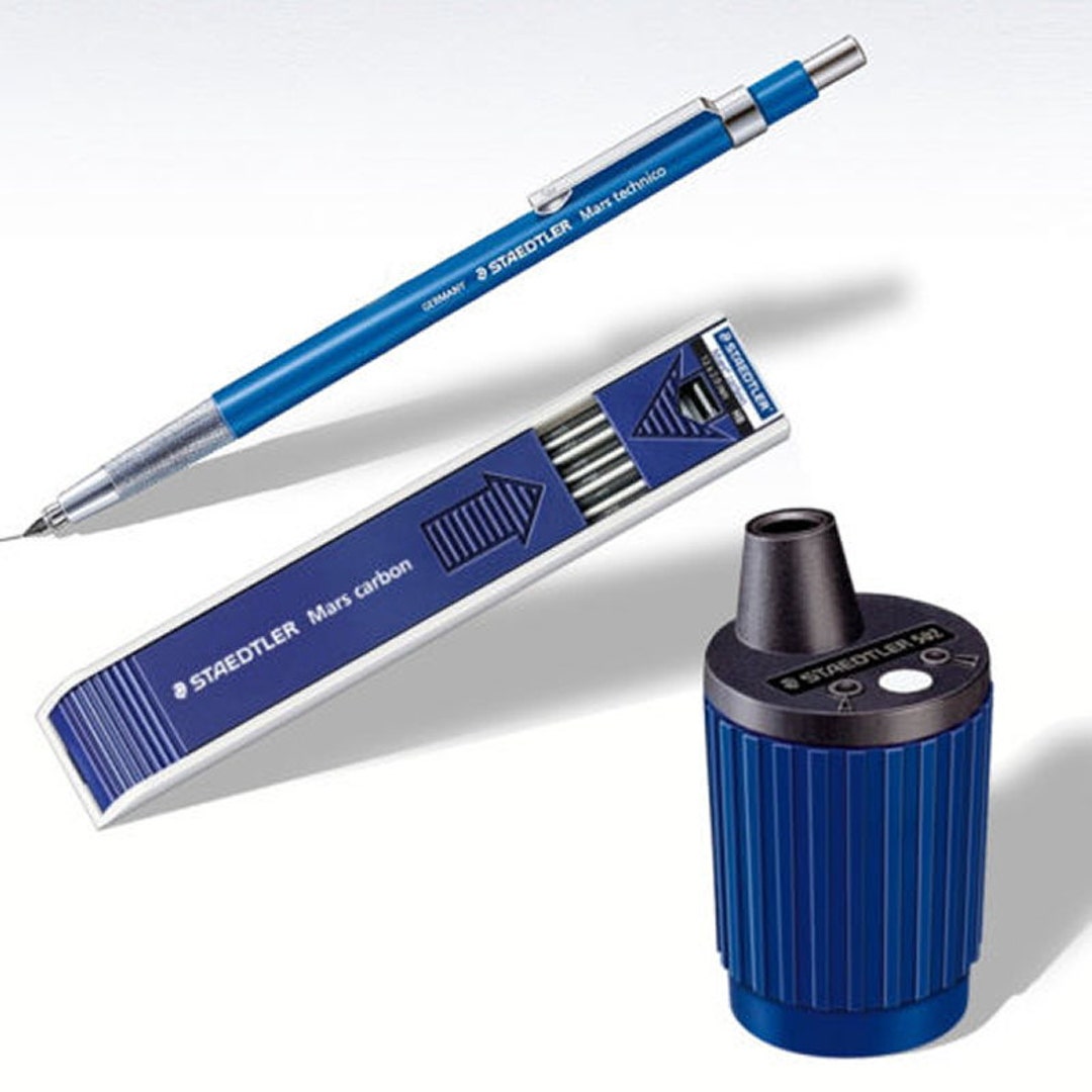 STAEDTLER 780 Leadholder Clutch Pencil 2.0mm Pencil Leads 502 Mars Lead  Pointer Tub Sharpener 