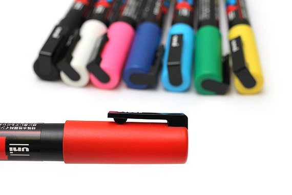 Uniball POSCA PC-3M Dark Red Paint Marking Pen