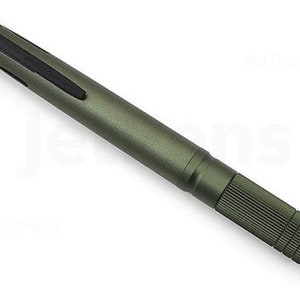 Mitsubishi UNI Jetstream 4&1 Metal 4 Color 0.5 mm Ballpoint Multi Pen + 0.5 mm Pencil - Dark green Barrel