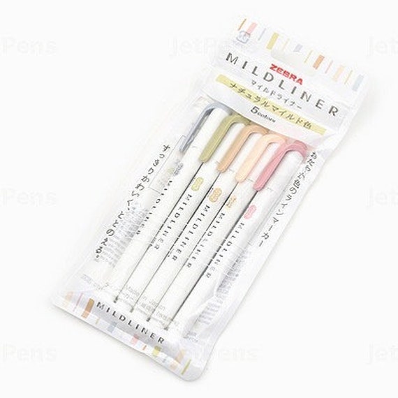 Limited Edition Full 35 Colors Zebra Mildliner Highlighter Double-sided  Highlighter Pen Set Japanese Pens Study School Supplies 