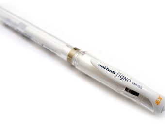 UNI-BALL SIGNO impact White Gel Pen Pigment Ink 1.0mm