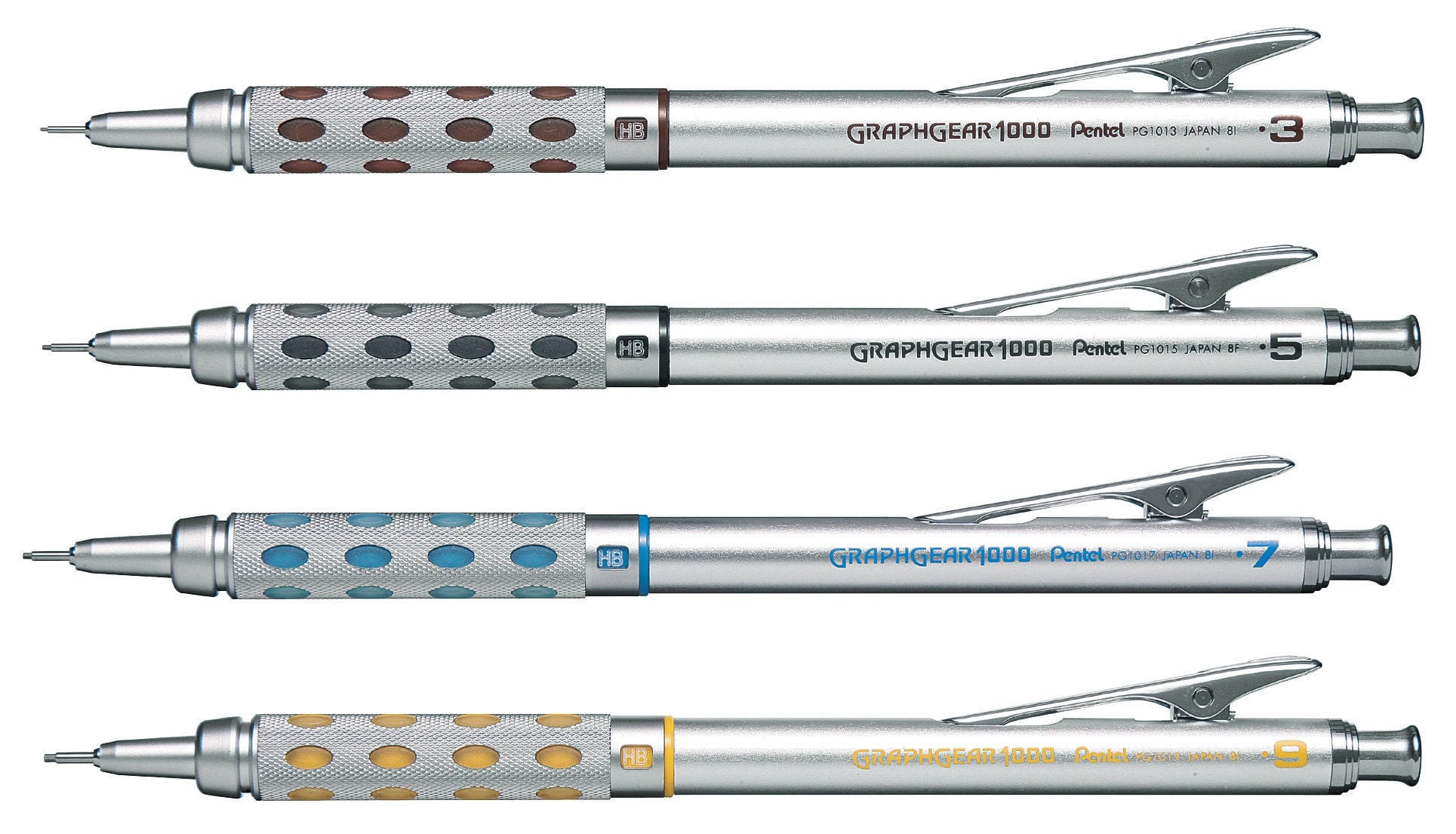 Pentel GRAPHGEAR 1000 Mechanical Drafting Pencil 0.3 0.5 0.7 Etsy