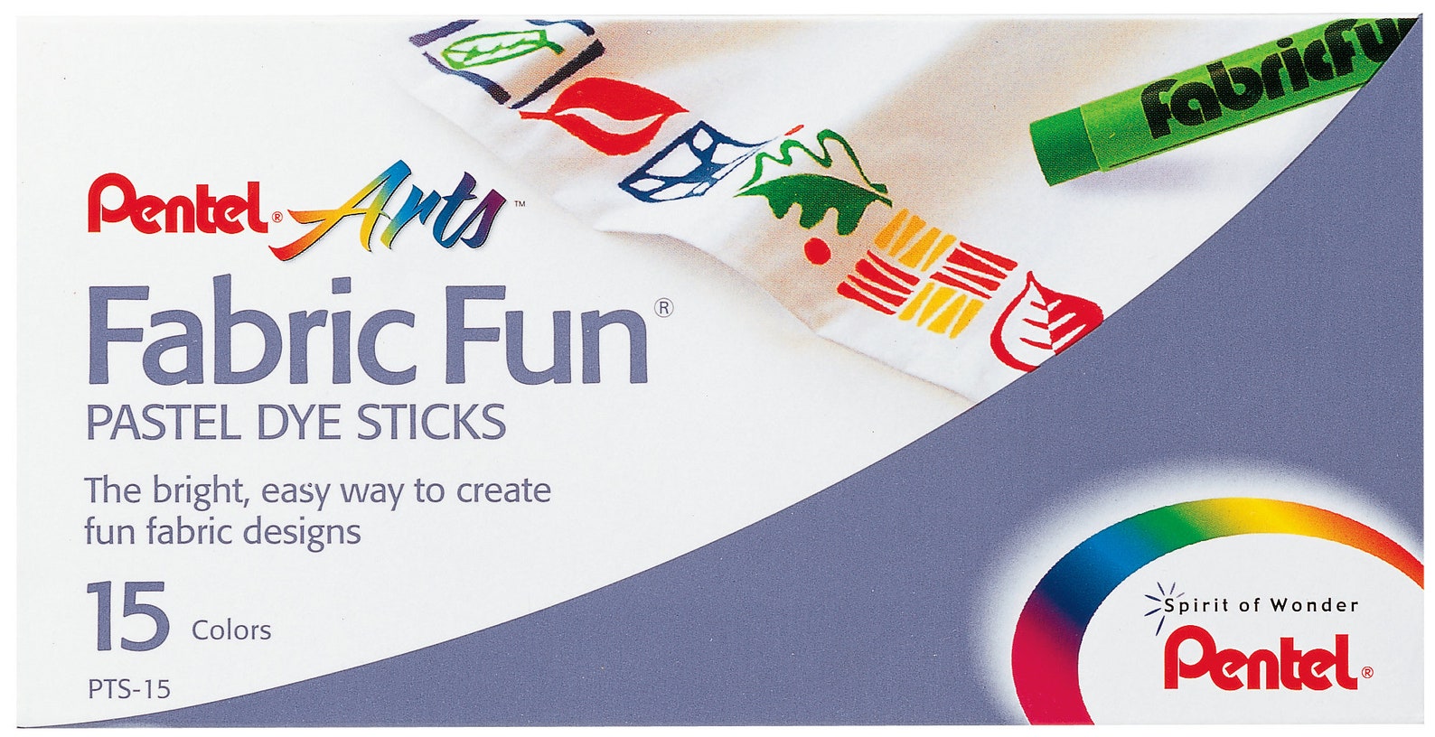 Pentel Arts Fabric Fun Pastel Dye Sticks Set of 15 Colors Etsy