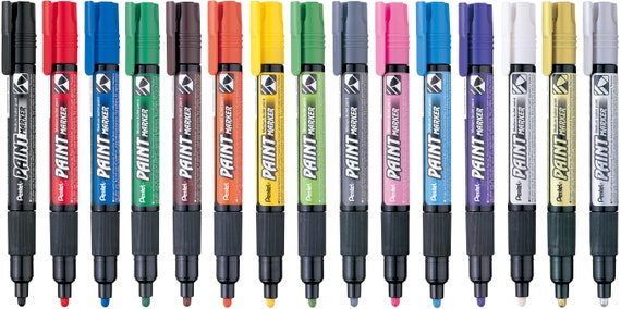 Pentel Permanent Paint Markers MFP10 Extra Fine Paint Marker