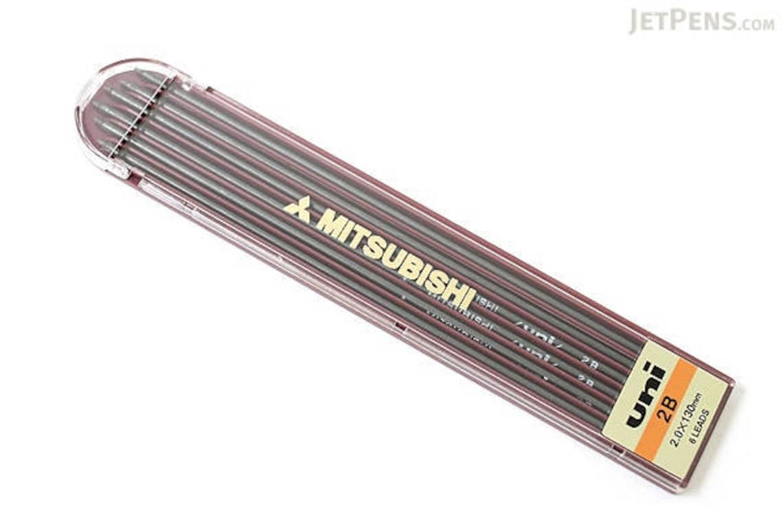 Uni Mitsubishi Lead Holder Lead2.0mm Refill Leadss Assorted Etsy