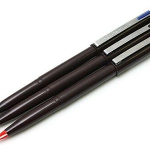 3x Pentel BALL R 56 Extra Fine 0.6 mm Pens Roller Cushion Red Blue Black FRANCE 3x Pentel BALL R 56 Extra Fine 0.6 mm Pens Roller Cushion Red Blue Black FRANCE