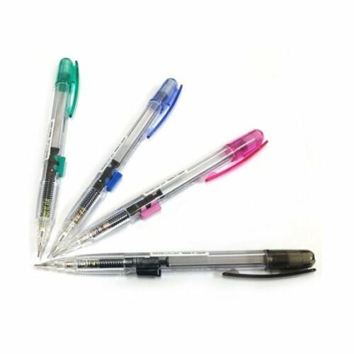 ぺんてる テクニクリック シャープペンシル 0.5mm 4色セット