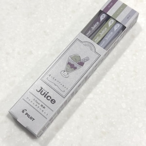 Pilot Juice Gel pen 0.5mm Ash Color Set Burgundy,Gray,Green
