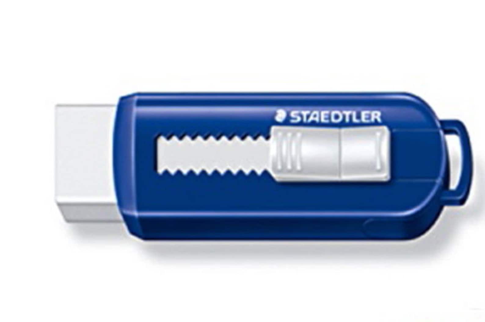 Staedtler Pvcfree Eraser With Sliding Plastic Sleeves 525 PS1 Etsy
