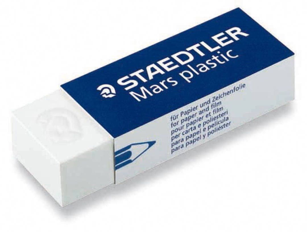 Staedtler Mas Plastic Eraser 526 50 Made in Germany Etsy