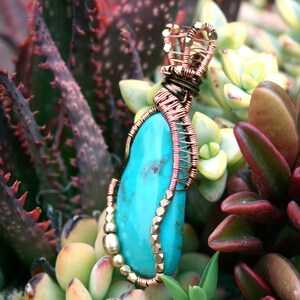 Truth Seeker Turquoise Wire Wrap image 2