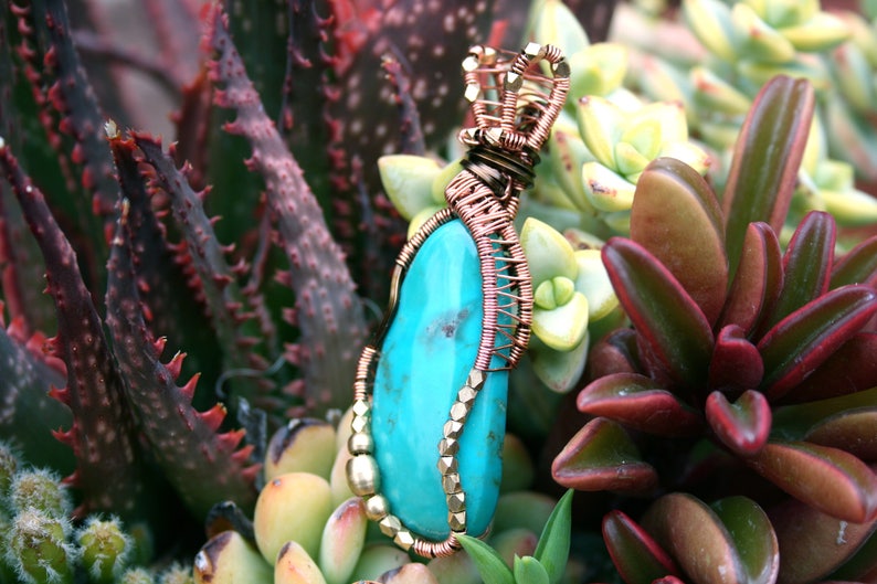 Truth Seeker Turquoise Wire Wrap image 2