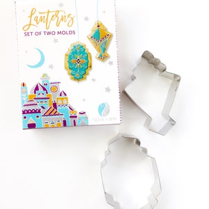 Lantern Cookie Cutter, Ramadan lanters cookie cutter set, Ramadan fanoos, Gift for Ramadan and Eid, Ramadan Gift, Eid Gift