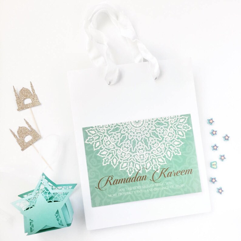 Ramadan Treat Bags Ramadan Gift Bags Ramadan Goodie Bags Etsy