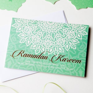 Cartão Ramadan Kareem, Cartão Ramadan, Cartão Ramadan, Cartões Ramadan Mubarak, Cartão Islâmico, Cartão Muçulmano, Cartão Islâmico,