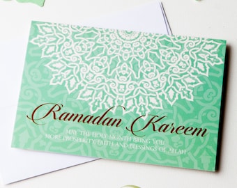 Ramadan Kareem Card, Ramadan Greeting Card, Ramadan card, Ramadan Mubarak Cards, Islamic Card, Muslim Card, Islamic greeting card,