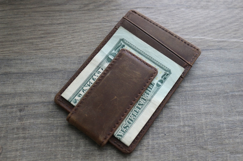 Mens Wallet Gift Personalized Leather Wallet Minimalist Wallet Monogrammed Wallet Leather Slim Wallet For Dad Dad Wallet Gifts