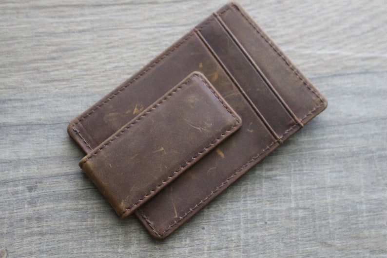 Mens Wallet Gift Personalized Leather Wallet Minimalist Wallet Monogrammed Wallet Leather Slim Wallet For Dad Dad Wallet Gifts
