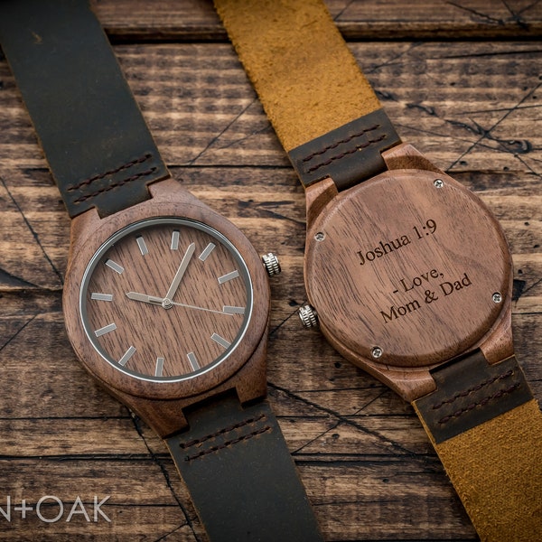 Wood Watch Engraved, Wooden Watch, Mens Wooden Watch, Wedding Gift, Anniversary Gift, Groomsmen Gift, Mens Wood Watch, Wood Anniversary Gift