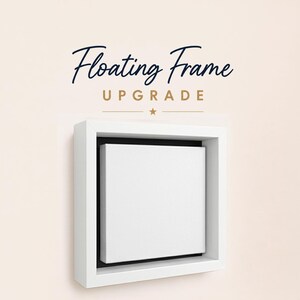 White Floating Frame Upgrade (Private Listing)