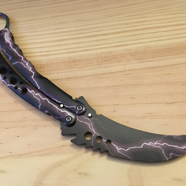 Fake Butterfly Knife Etsy
