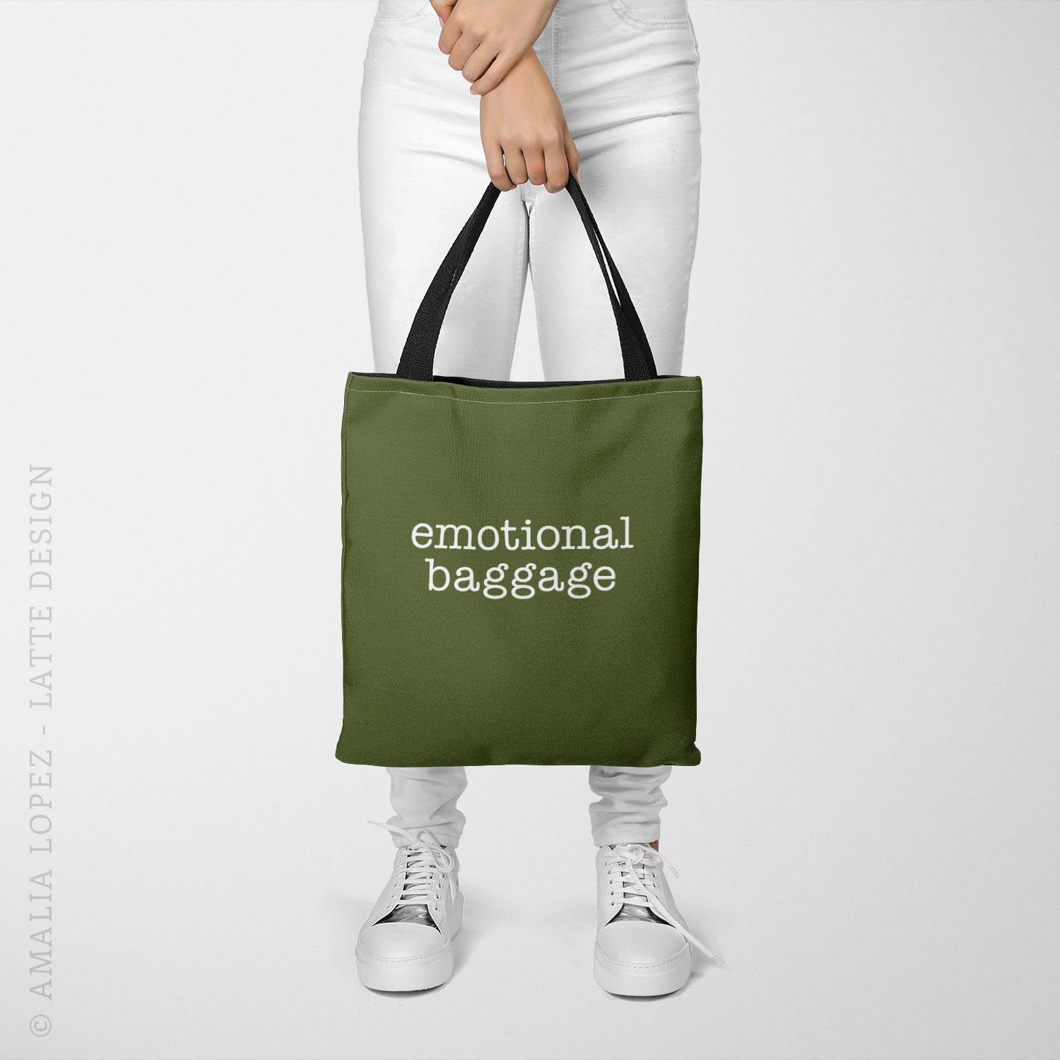 emotional bolsagage tote