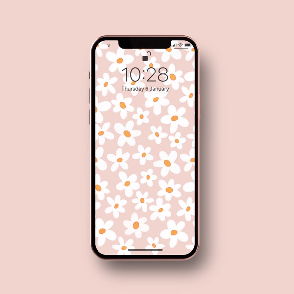 Pink floral iPhone wallpaper. Blush pink flowers. Pink phone wallpaper. Pink minimal phone wallpaper. Blush Pink iPhone wallpaper