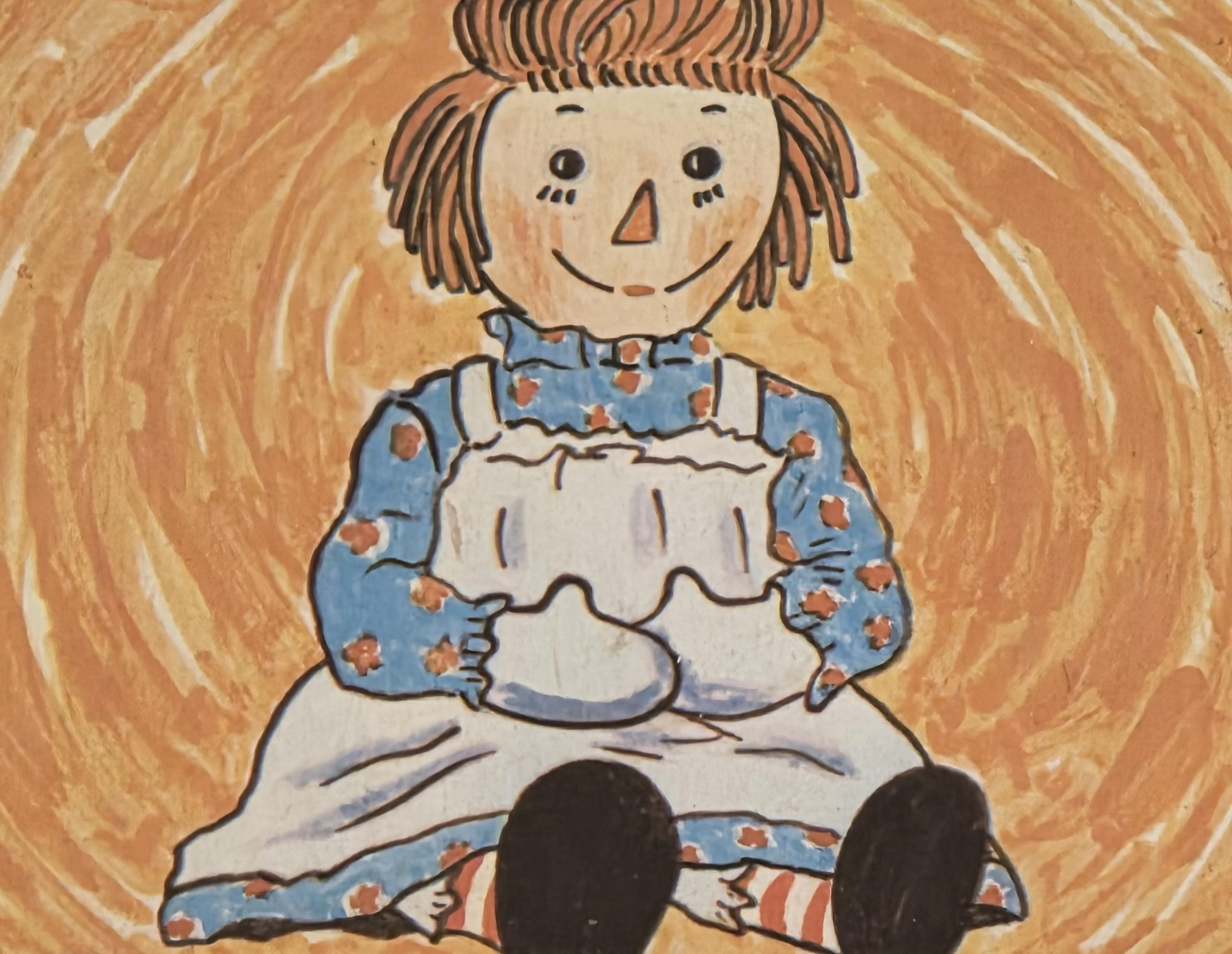Raggedy Ann Doll With Music Box - Etsy