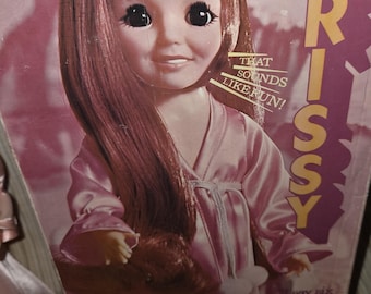 MIB Still Factory Wrapped Salesman Sample Vintage 1972 Ideal Grow Hair RARE 6 Phrase Working Talky Talking Crissy Doll w Clothes Accessories