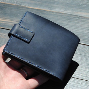 Personalized wallet. Engraved wallet. Custom wallet. Leather wallet. Boyfriend gift for men. Gift for him. Gift for dad.Men's wallet. image 4