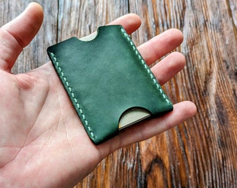 Wallet, The Inside Out Men's Leather Wallet, Minimalist Wallets,Gifts, Leather Wallets, Slim card sleeve.