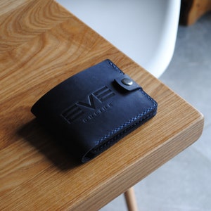 Cartera de cuero para hombre, billetera de cuero vintage, billetera para hombre, tarjetero de cuero, regalo para él, regalo personalizado hombres de billetera personalizada, regalo de padrinos