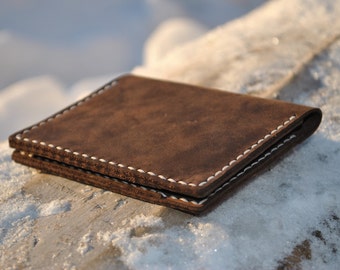 Slim credit card holder.Mini credit card case.Bifold card holder.Minimal card wallet.Credit card holder leather.leather credit card wallet