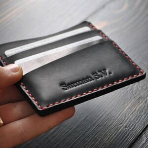 Titular de la tarjeta de crédito, estuche de tarjeta de crédito, billetera de tarjeta de cuero, estuche de tarjeta de visita titular, billetera de tarjeta, organizador de tarjetas, cuero personalizado.