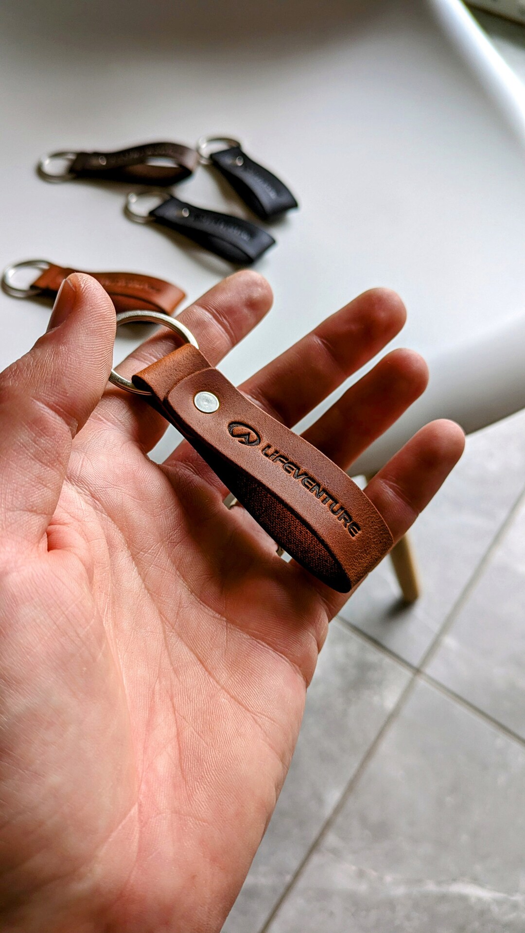 Personalised Key Chain. Your Logo, Custom Leather Keychain. Custom Logo ...