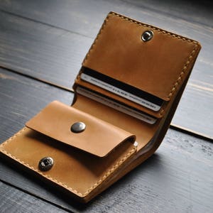 Mens leather wallet, vintage leather wallet,mens wallet, leather cardholder, gift for him,Personalized gift Custom wallet men,Groomsmen gift