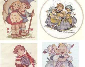 Hummel Cross Stitch Kits JCA Needle Treasures Goebel licensed U-CHOOSE 2607 2608 2609 2610